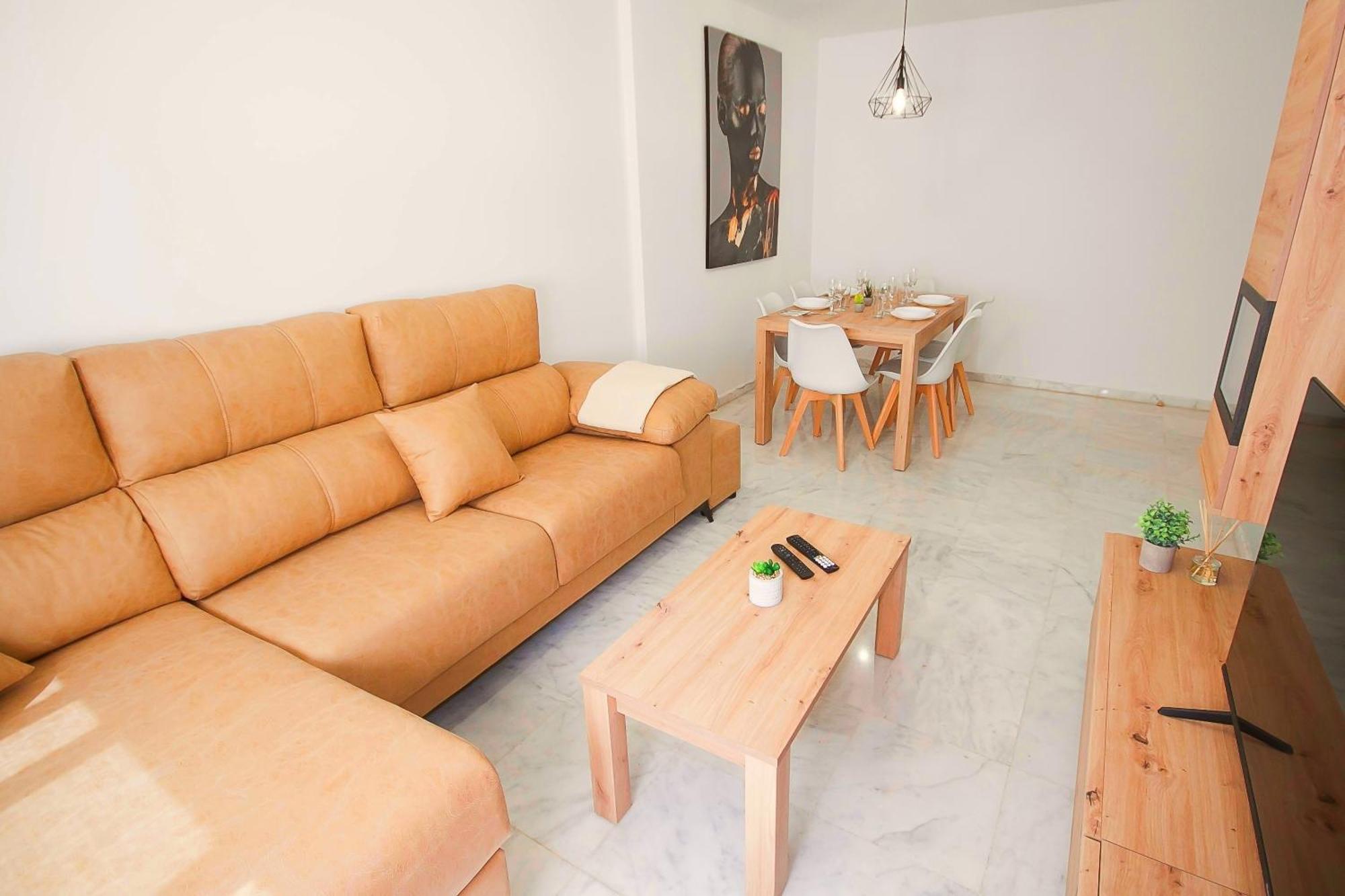 מאלגה Ave Huelin 3Rooms Alojamiento Con Parking Y Ac מראה חיצוני תמונה